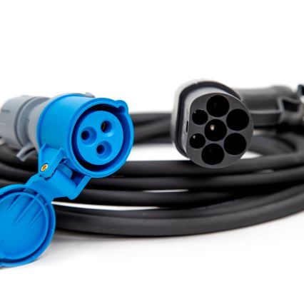 Ladekabel für elektrische Wohnmobile Typ 2 7 m 3,6kW 16A