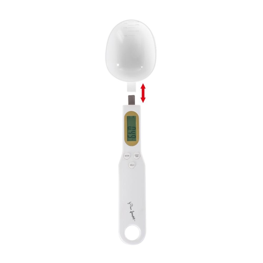 Lamart - Löffelwaage mit LCD-Display 1xCR2032 weiß