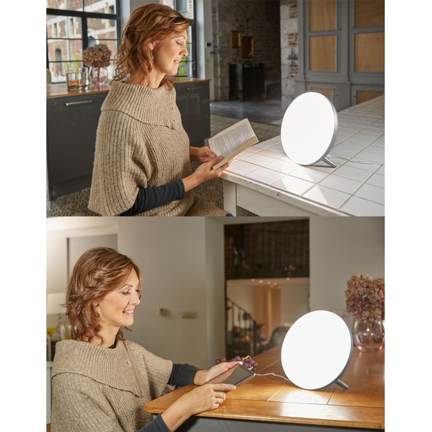 Lanaform - LED Intelligente multifunktionale Schreibtischlampe WL-100C LED/5W/5V