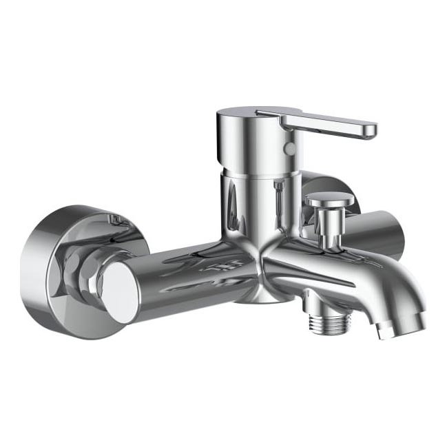 LAUFEN H3210810044001 - Badewannenarmatur LUA glänzendes Chrom