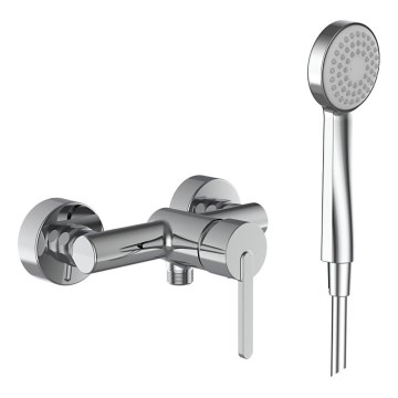 LAUFEN H3310810041311 - Dusch-Set mit Armatur LUA glänzendes Chrom