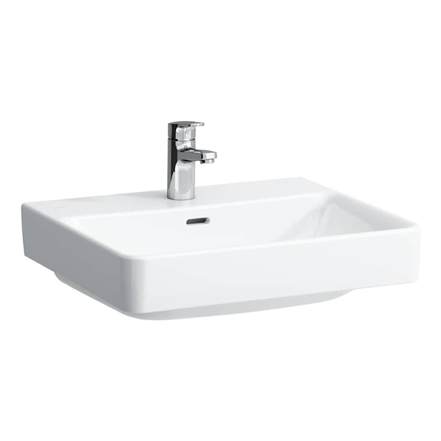 LAUFEN H8109620001041 - PRO Waschbecken für Aufsatz- oder Wandmontage, 55 x 46,5 cm, Keramik/weiß