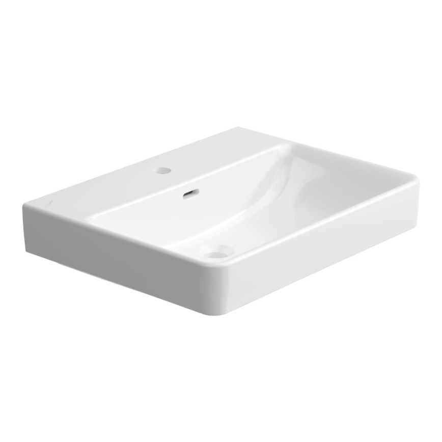 LAUFEN H8109630001091 - Aufsatzwaschbecken/wandhängend PRO 60x46,5 cm Keramik/weiß