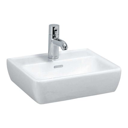 LAUFEN H8119510001041 - Aufsatzwaschbecken/wandhängend PRO 45x34 cm Keramik/weiß