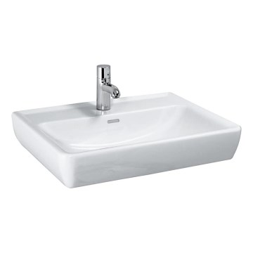 LAUFEN H8189510001041 - Aufsatzwaschbecken/wandhängend PRO 55x48 cm Keramik/weiß