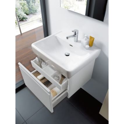 LAUFEN H8189510001041 - Aufsatzwaschbecken/wandhängend PRO 55x48 cm Keramik/weiß