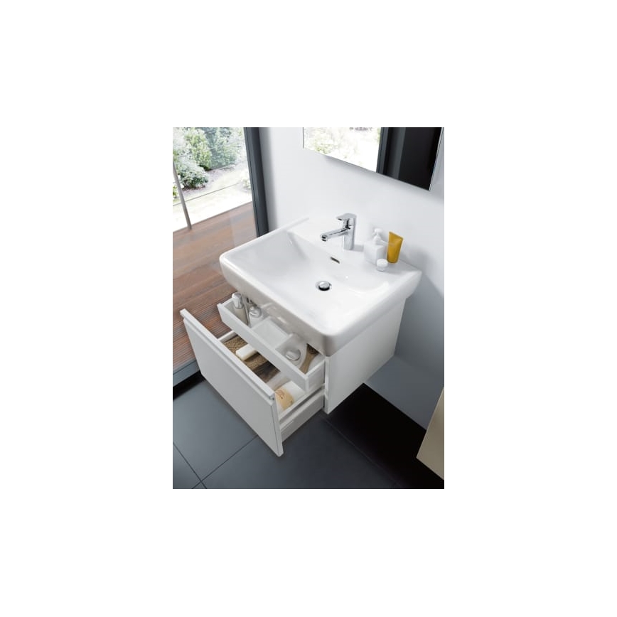 LAUFEN H8189510001041 - Aufsatzwaschbecken/wandhängend PRO 55x48 cm Keramik/weiß
