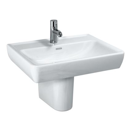 LAUFEN H8189510001041 - Aufsatzwaschbecken/wandhängend PRO 55x48 cm Keramik/weiß