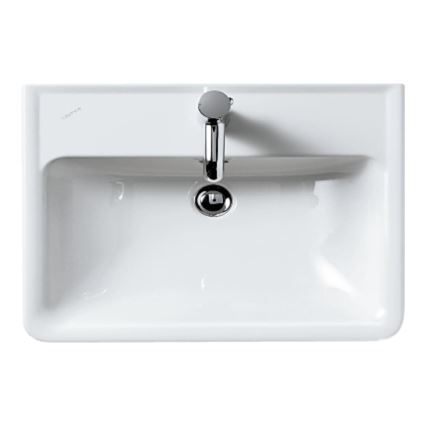 LAUFEN H8189510001041 - Aufsatzwaschbecken/wandhängend PRO 55x48 cm Keramik/weiß