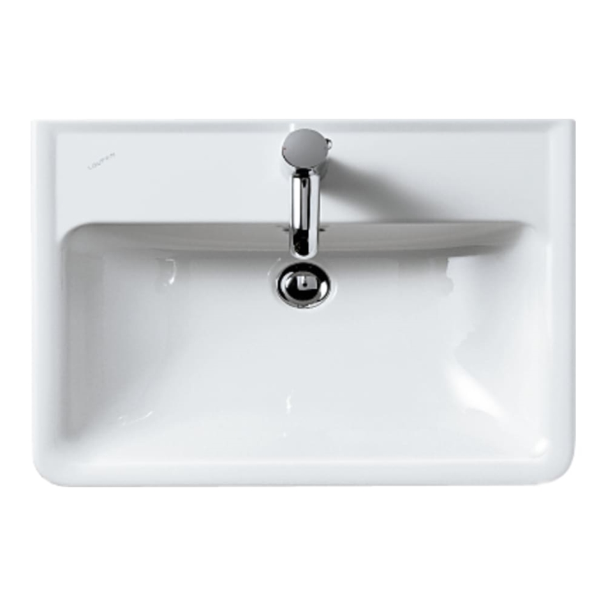 LAUFEN H8189510001041 - Aufsatzwaschbecken/wandhängend PRO 55x48 cm Keramik/weiß