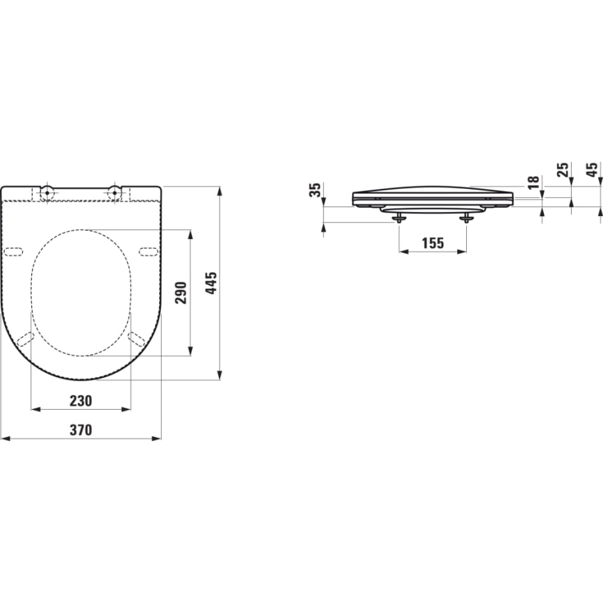LAUFEN H8989660000001 - WC-Sitz SoftClose PRO Duroplast/Weiß