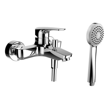 LAUFEN HF500760100600 - Badewannen-Set mit Armatur LAURIN glänzendes Chrom