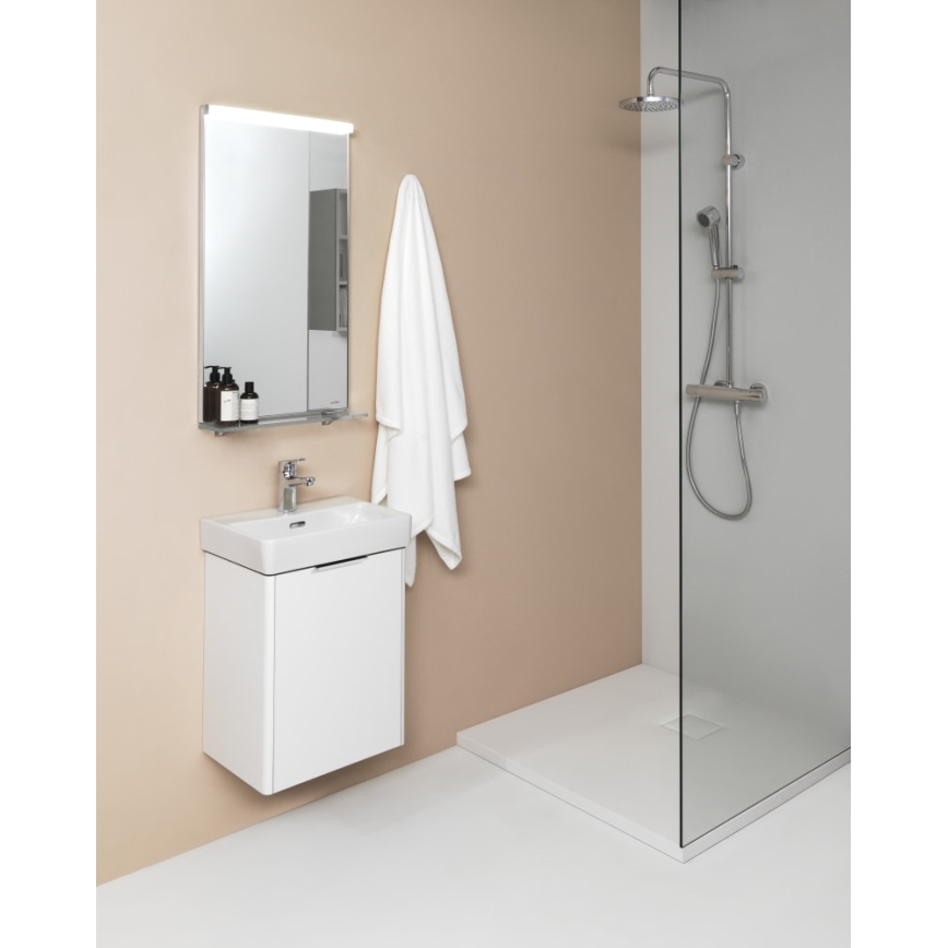 LAUFEN HF500957100600 - Dusch-Set mit Thermostatarmatur CITYPRO glänzendes Chrom