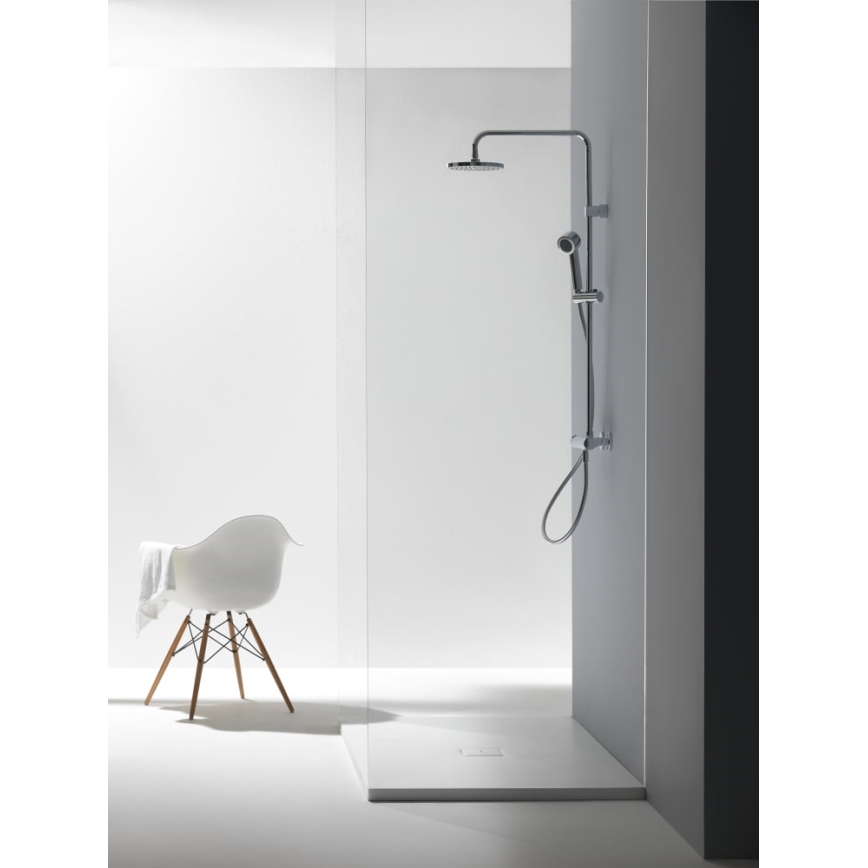 LAUFEN HF500957100600 - Dusch-Set mit Thermostatarmatur CITYPRO glänzendes Chrom