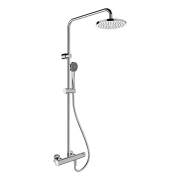 LAUFEN HF500957100600 - Dusch-Set mit Thermostatarmatur CITYPRO glänzendes Chrom