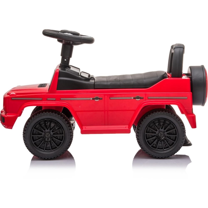 Laufrad Mercedes G350d 2xAA Rot/Schwarz