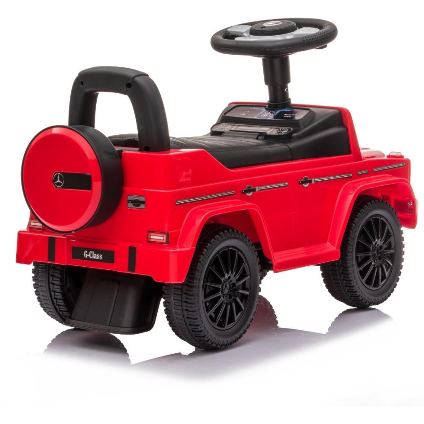 Laufrad Mercedes G350d 2xAA Rot/Schwarz