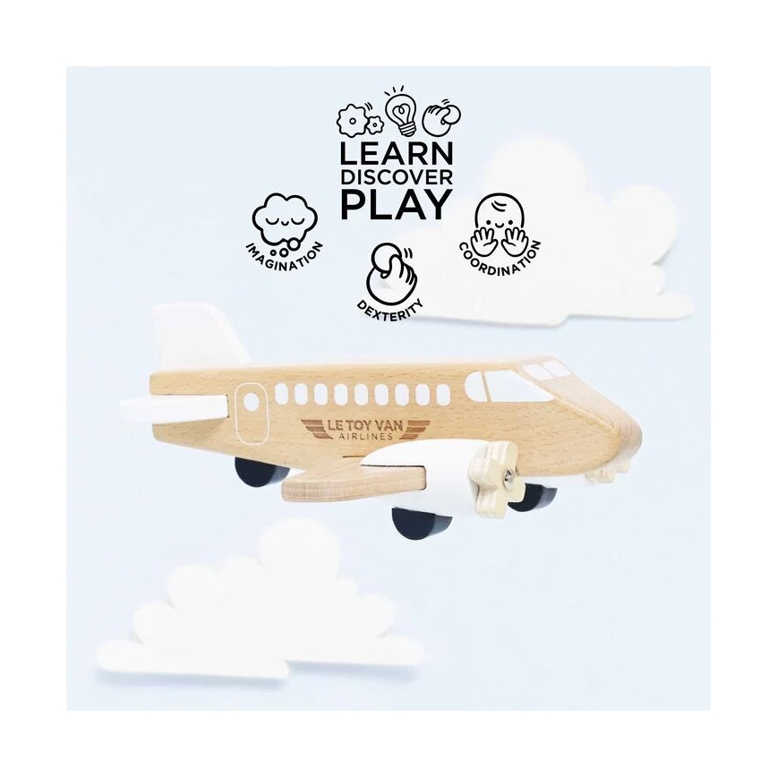 Le Toy Van - Holzflugzeug