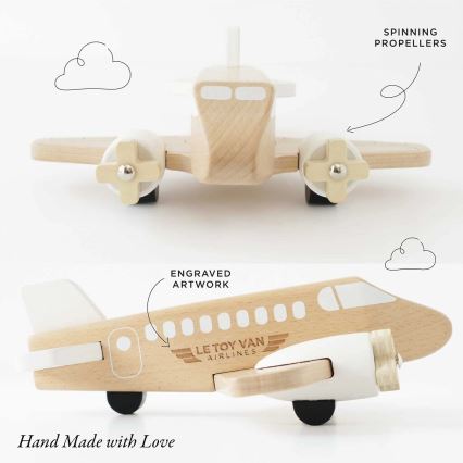 Le Toy Van - Holzflugzeug