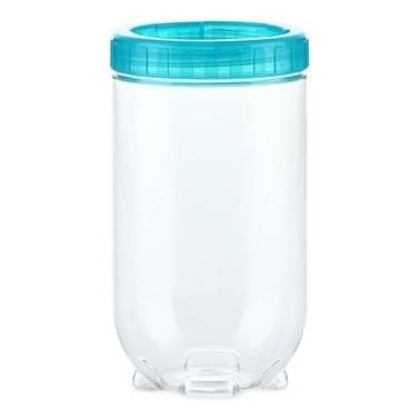 Lebensmittelbehälter INTERLOCK 0,5 l türkisfarben/klar