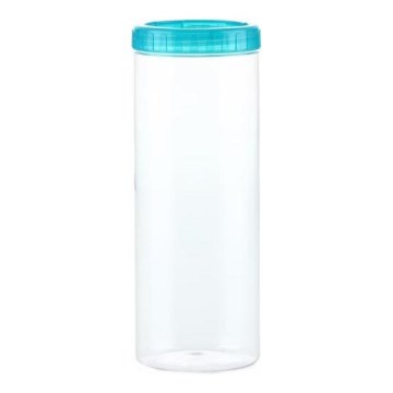Lebensmittelbehälter INTERLOCK 1,6 l türkisfarben/klar