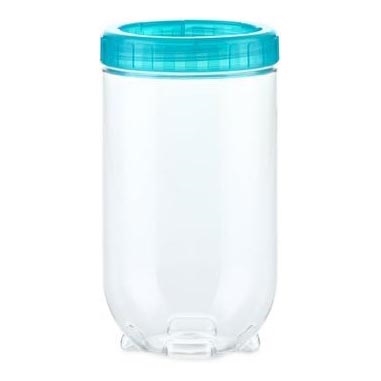Lebensmitteldose INTERLOCK 1 l türkis/klar