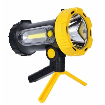LED Wiederaufladbare Taschenlampe LED/5W/4000mAh + LED/3W