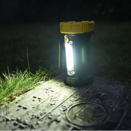 LED Wiederaufladbare Taschenlampe LED/5W/4000mAh + LED/3W