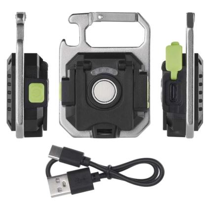 LED-Akku-Taschenlampe LED/USB/3,7V 750 lm 500 mAh