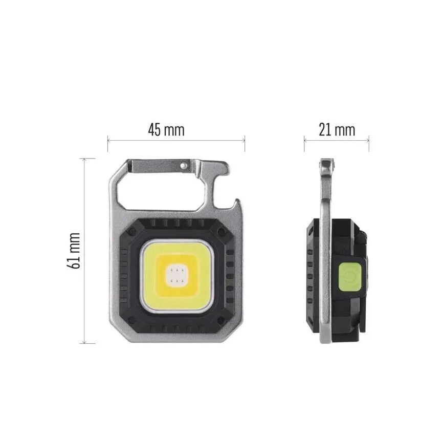 LED-Akku-Taschenlampe LED/USB/3,7V 750 lm 500 mAh