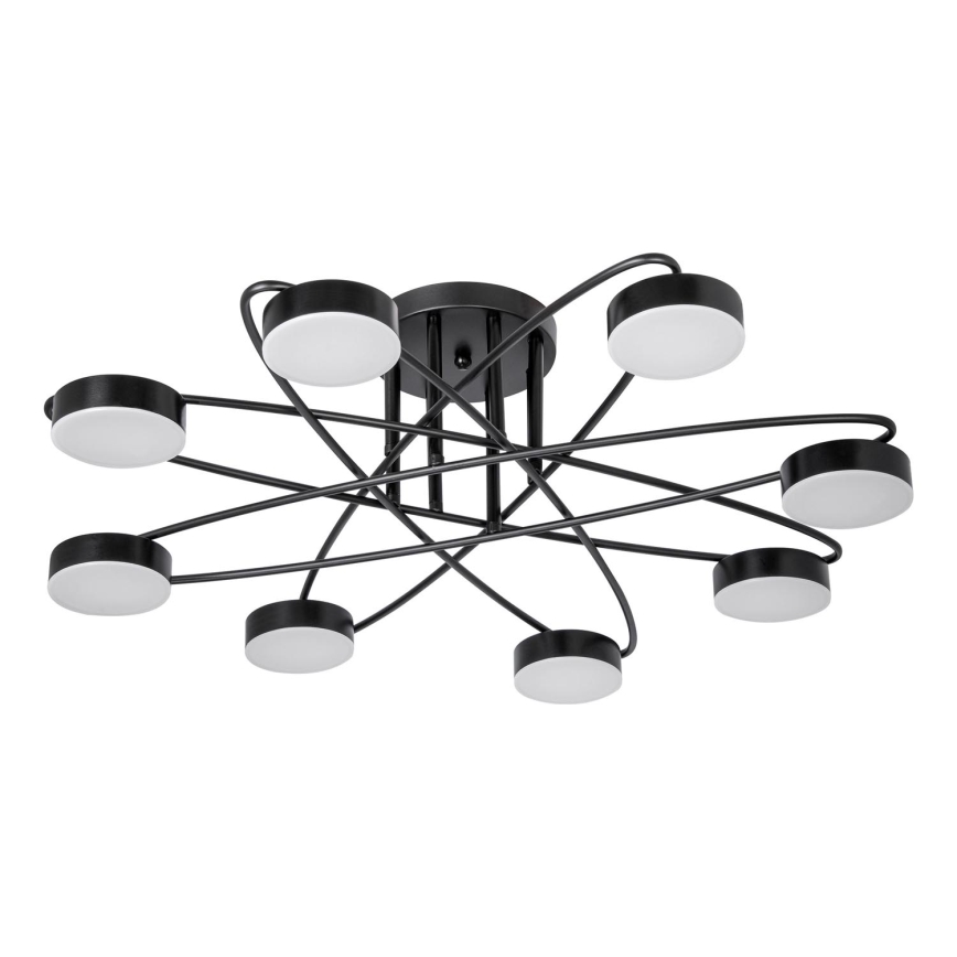 LED-Anbauleuchte 8xLED/7W/230V 3000-6000K d 70 cm schwarz