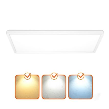 LED Aufbaumodul NIVERA LED/32W/230V IP54 3000/4000/6000K 29,5x59,5 cm weiß