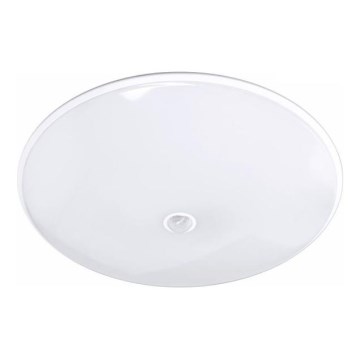 LED-Außen-Deckenleuchte mit Sensor VISTA LED/15W/230V Ø 26 cm IP54 weiß