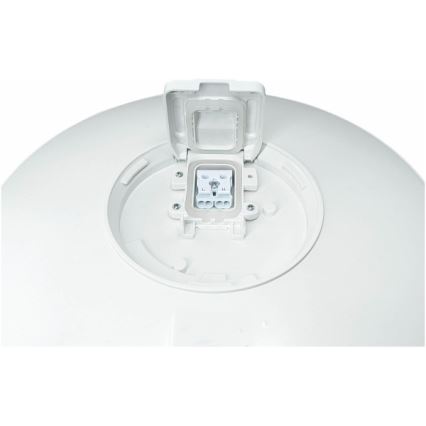 LED-Außen-Deckenleuchte mit Sensor VISTA LED/15W/230V Ø 26 cm IP54 weiß