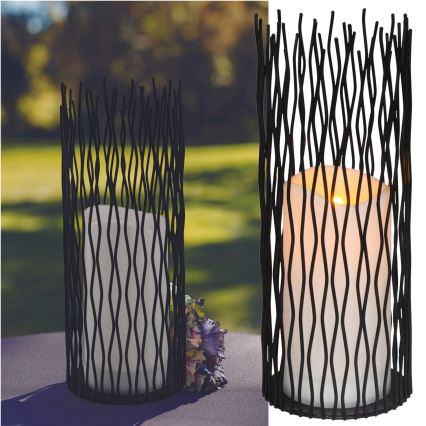 LED Außen-Dekorationsleuchte NYBORG LED/2xAA 35 cm IP44 warmweiß
