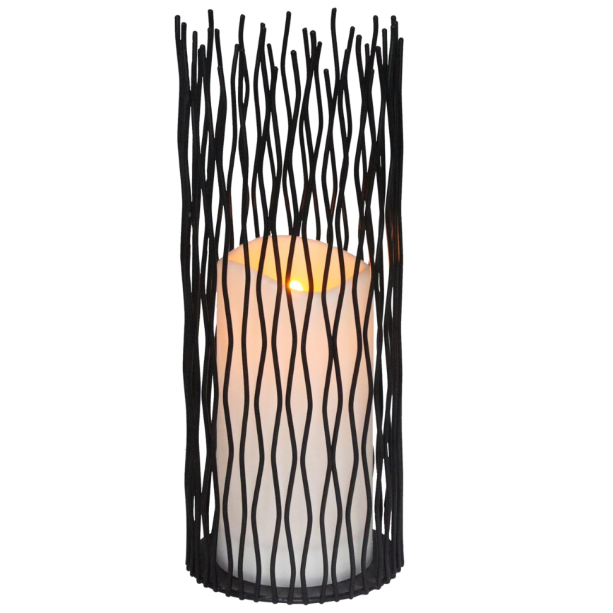 LED Außen-Dekorationsleuchte NYBORG LED/2xAA 35 cm IP44 warmweiß