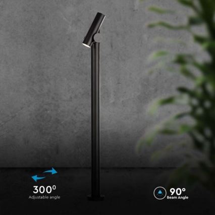 LED Außen-Flexlampe LED/4W/230V 4000K IP44 100 cm schwarz