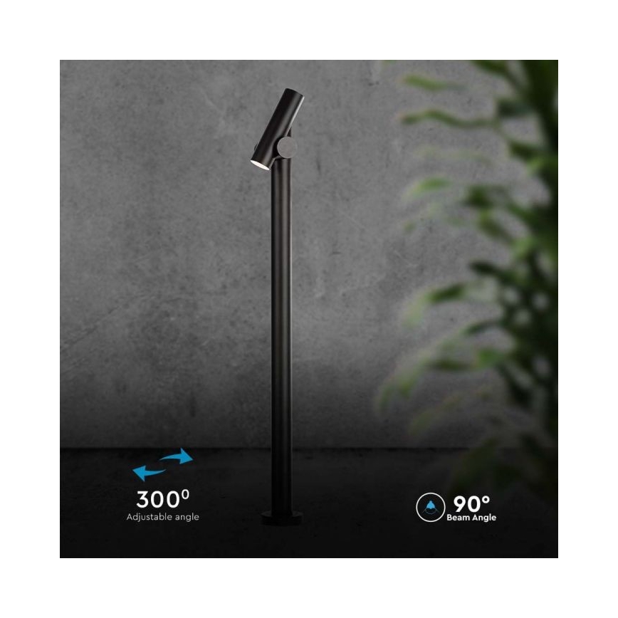 LED Außen-Flexlampe LED/4W/230V 4000K IP44 100 cm schwarz