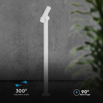 LED Außenflexlampe LED/4W/230V 4000K IP44 100 cm Weiß