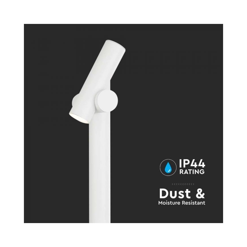 LED Außenflexlampe LED/4W/230V 4000K IP44 100 cm Weiß