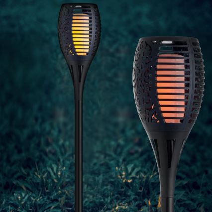 LED Außen-Solarleuchte FUEGO BIG LED/1,2V 600 mAh IP44