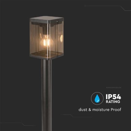 LED Außen-Solarleuchte mit Sensor LED/2,5W/3,7V 3000K IP54 2000 mAh Schwarz