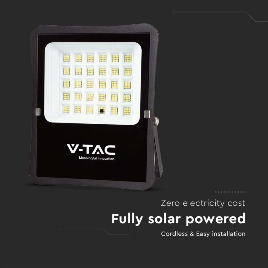 LED Außen-Solarstrahler LED/20W/3,2V 6400K IP65 15000 mAh + Fernbedienung