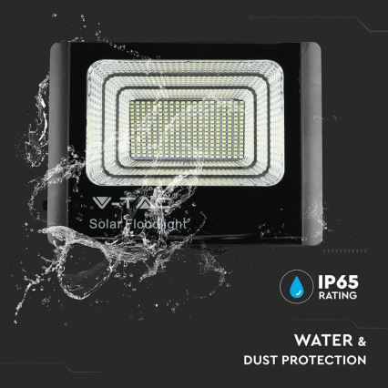 LED Außen-Solarstrahler LED/40W/10V IP65 6000K 20000 mAh + Fernbedienung