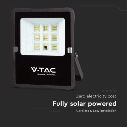 LED Außen-Solarstrahler LED/6W/3,2V 4000K IP65 5000 mAh + Fernbedienung