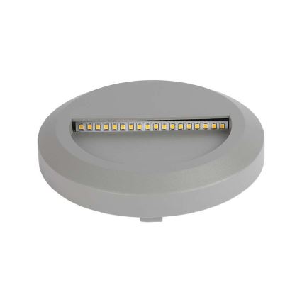 LED Außen-Treppenleuchte LED/2W/230V IP65 3000K grau
