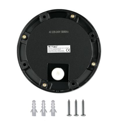 LED Außen-Treppenleuchte LED/2W/230V IP65 3000K Schwarz