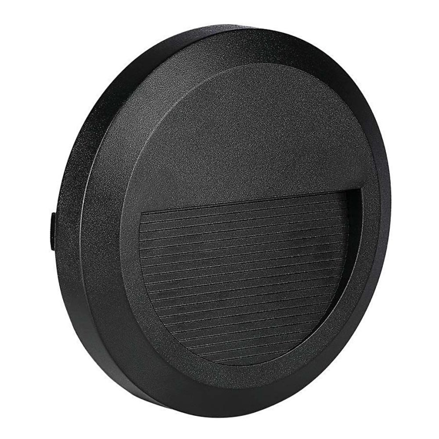 LED Außen-Treppenleuchte LED/2W/230V IP65 4000K Schwarz