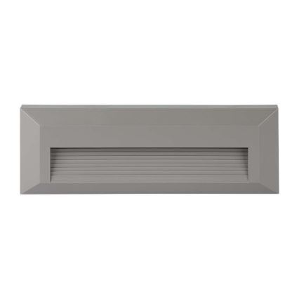 LED Außen-Treppenleuchte LED/3W/230V IP65 3000K grau