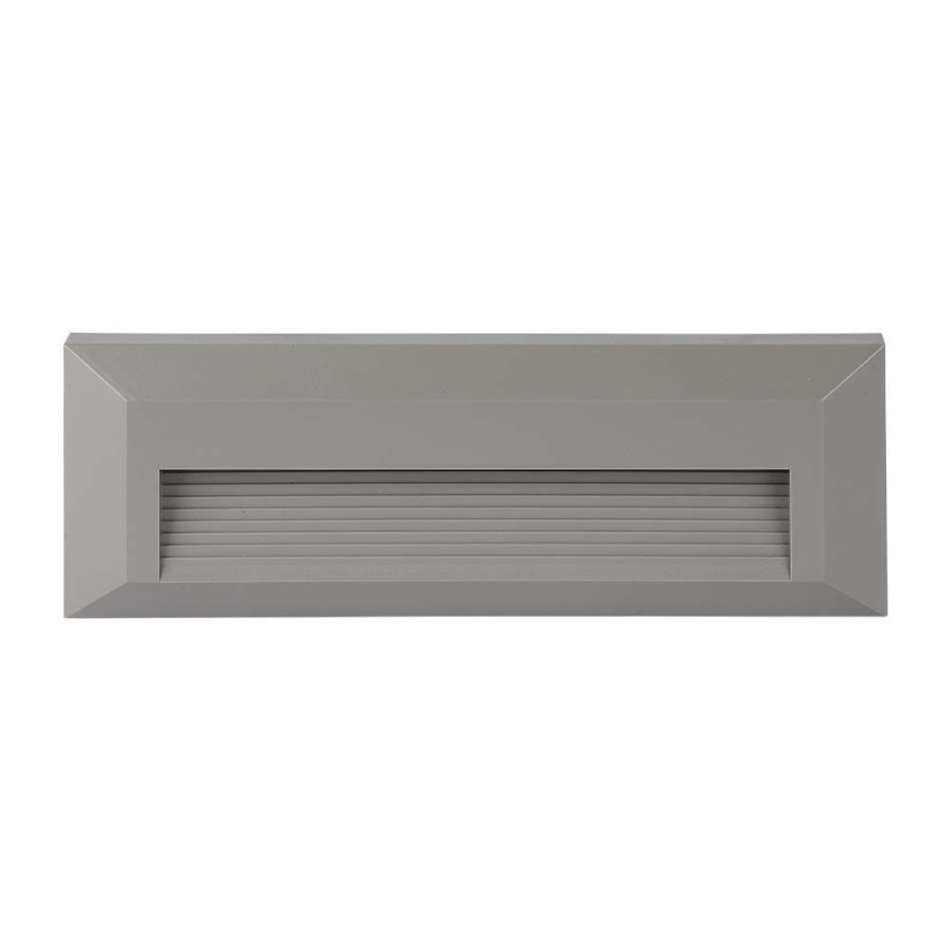 LED Außen-Treppenleuchte LED/3W/230V IP65 3000K grau